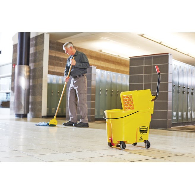 With features that surpass traditional mop buckets, the new generation of WaveBrake® helps to clean floors with less effort to get the job done safer, without sacrificing quality and durability.