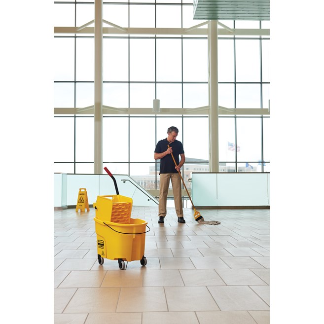 With features that surpass traditional mop buckets, the new generation of WaveBrake® helps to clean floors with less effort to get the job done safer, without sacrificing quality and durability.