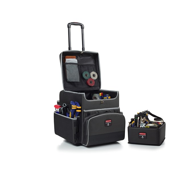 The Executive Quick Cart is the industry’s most durable mobile cart solution for housekeeping, janitorial and maintenance environments.