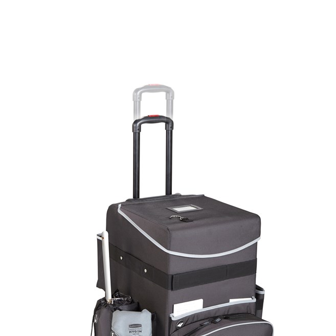The Executive Quick Cart is the industry’s most durable mobile cart solution for housekeeping, janitorial and maintenance environments.