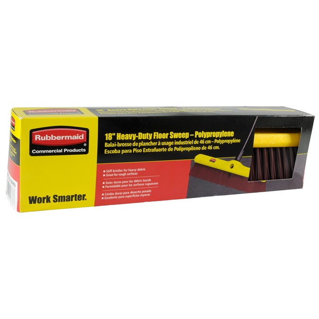 Heavy-Duty Floor Sweep 18" FG9B1500 provides reliability for every industrial-strength job.