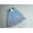 The Rubbermaid Commercial Web Foot® Wet Mops contains a  balanced blend of cotton and synthetic fibers that delivers up to five times the absorbency of cotton mops.