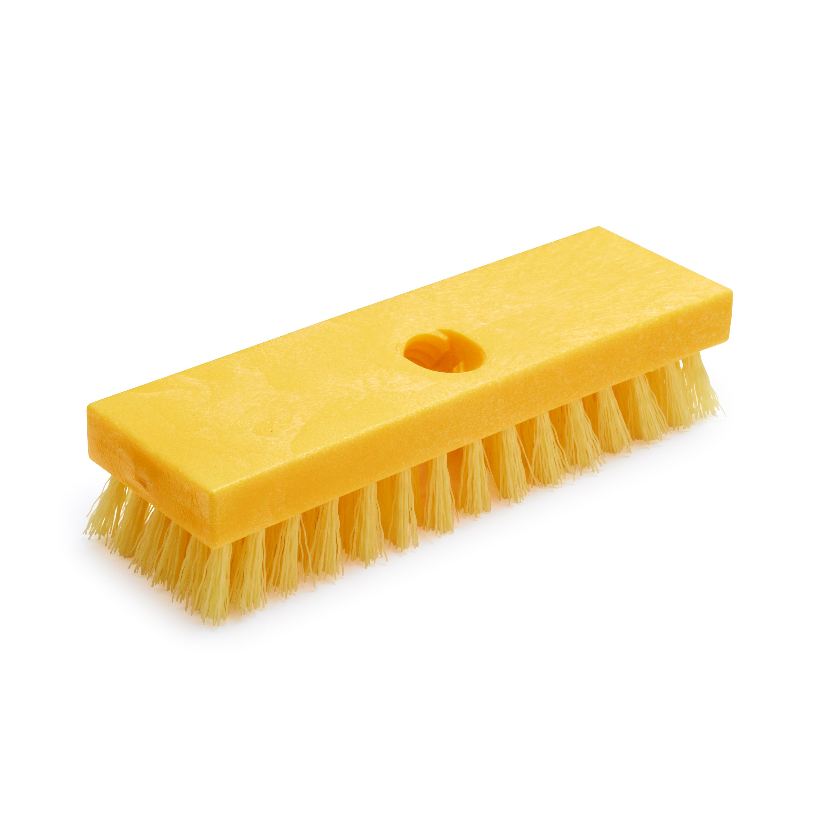 Deck Brush FG9B3600 is a high quality deck brush. Plastic block resists splitting and delaminating.