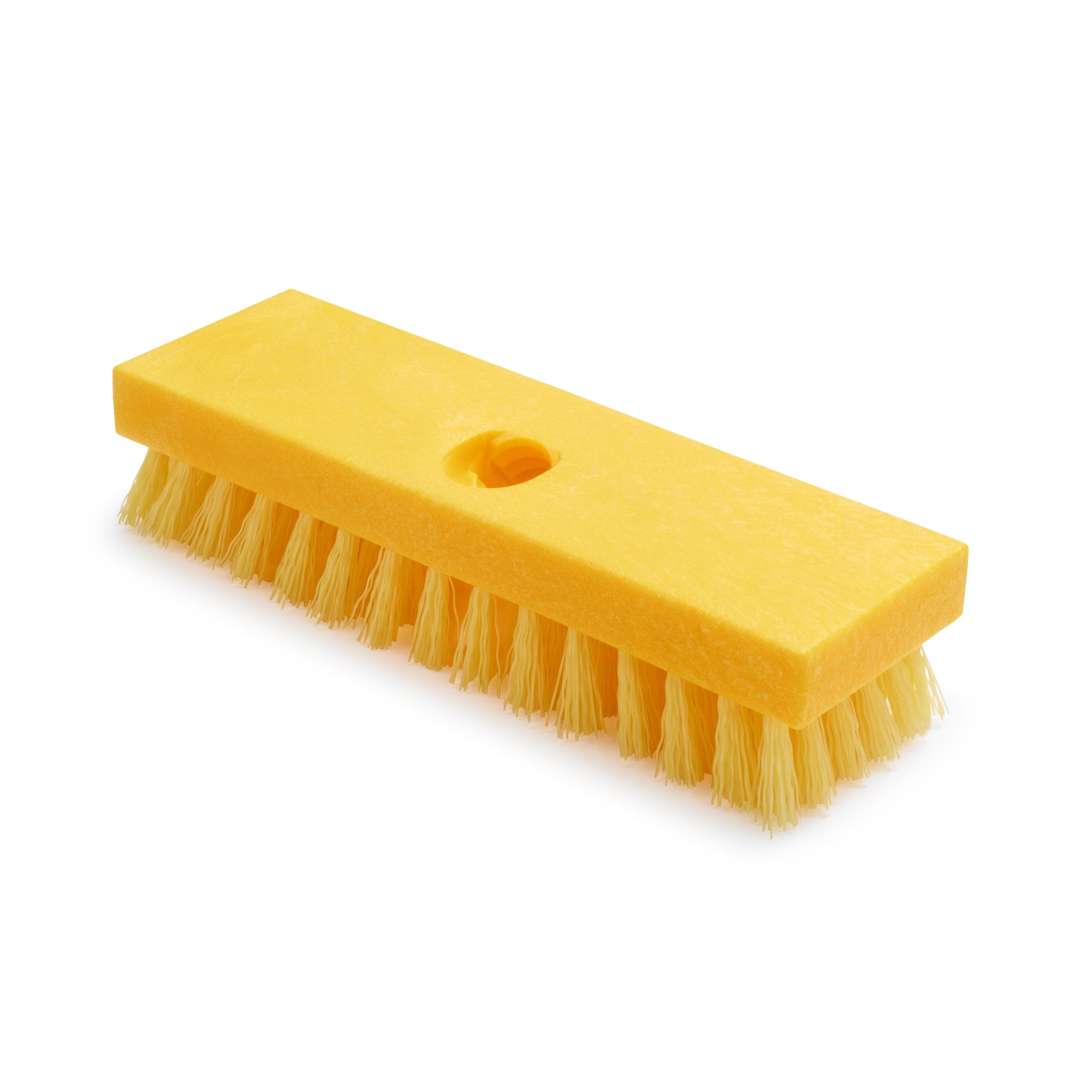 Deck Brush FG9B3600 is a high quality deck brush. Plastic block resists splitting and delaminating.