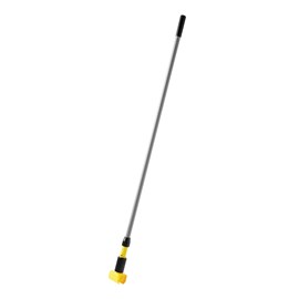 Gripper® Clamp-Style Mop Handle makes removing and replacing mop heads easy and efficient. Holds mop firmly between the jaws of the mop handle; should be used with 5" headband mops only.