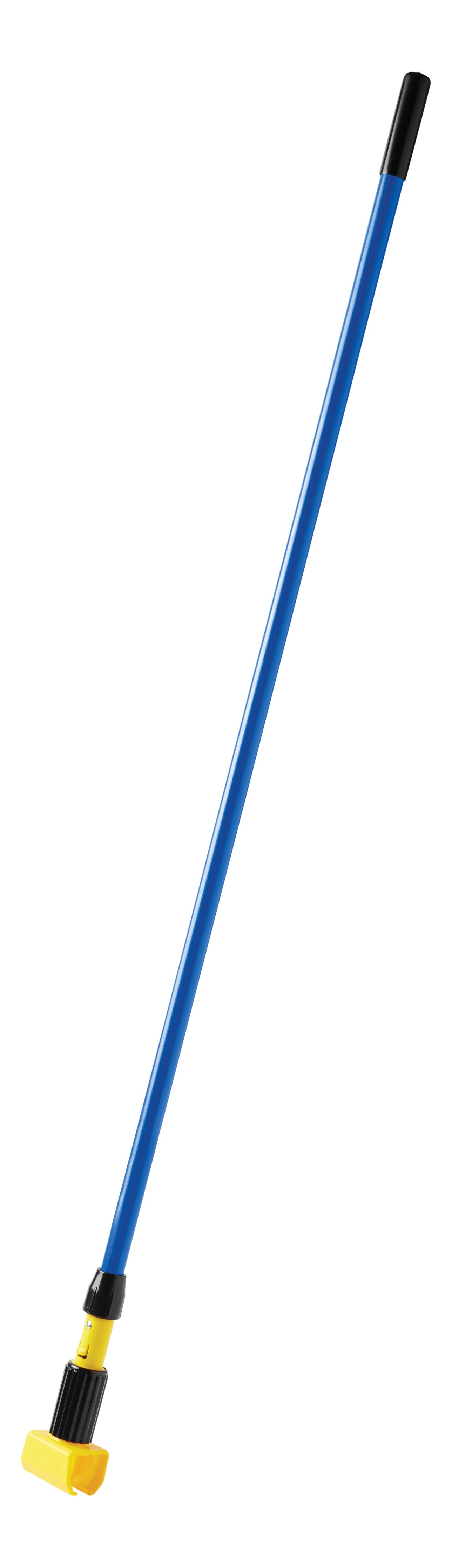 Gripper® Clamp-Style Mop Handle makes removing and replacing mop heads easy and efficient. Holds mop firmly between the jaws of the mop handle; should be used with 5" headband mops only.