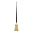 The Rubbermaid Commercial Lobby Broom can be used on rough or smooth surfaces.