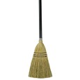 The Rubbermaid Commercial Lobby Broom can be used on rough or smooth surfaces.
