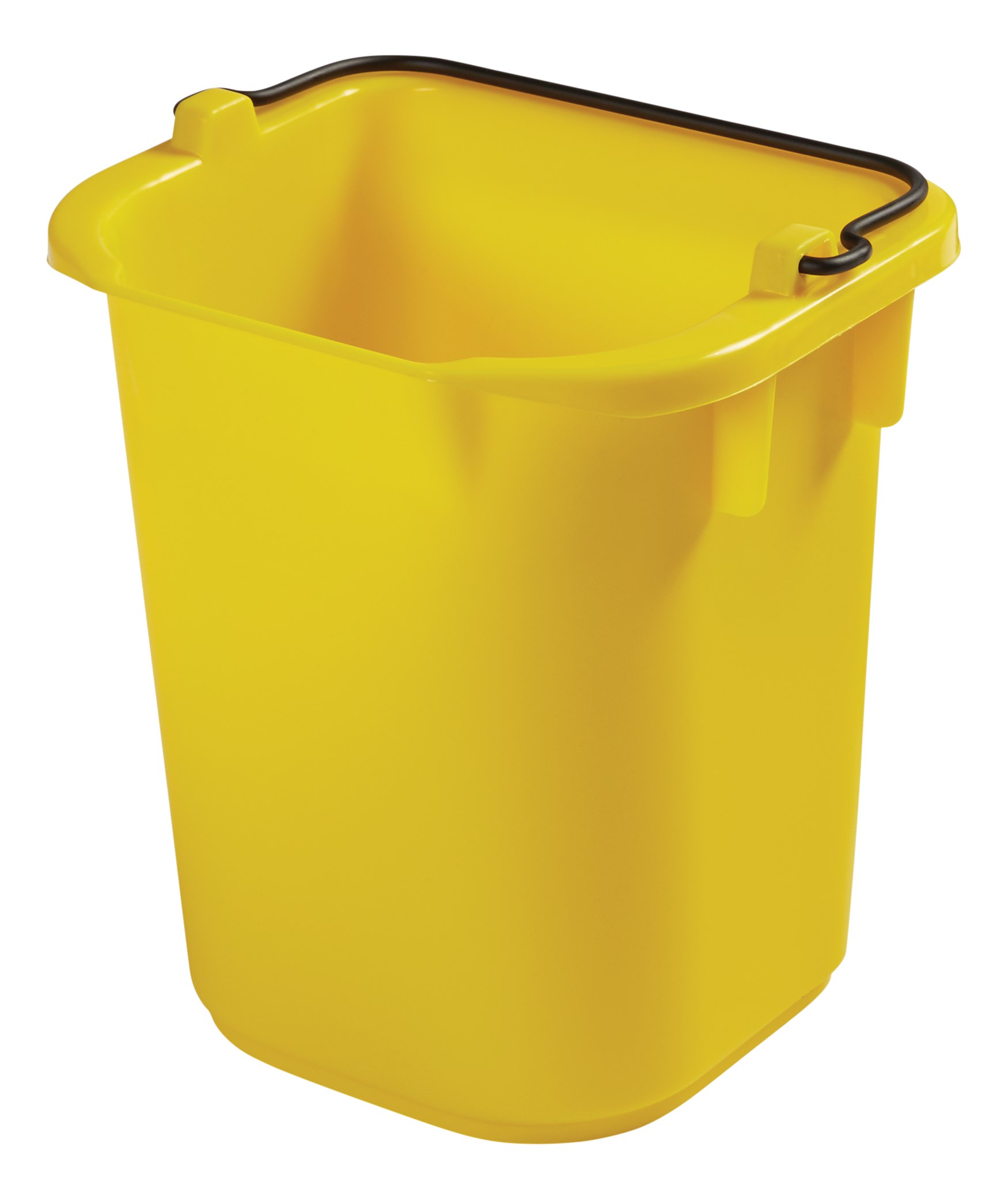 The 5-Quart Pail for Cleaning Carts provides a quick and easy way to clean in tight places.