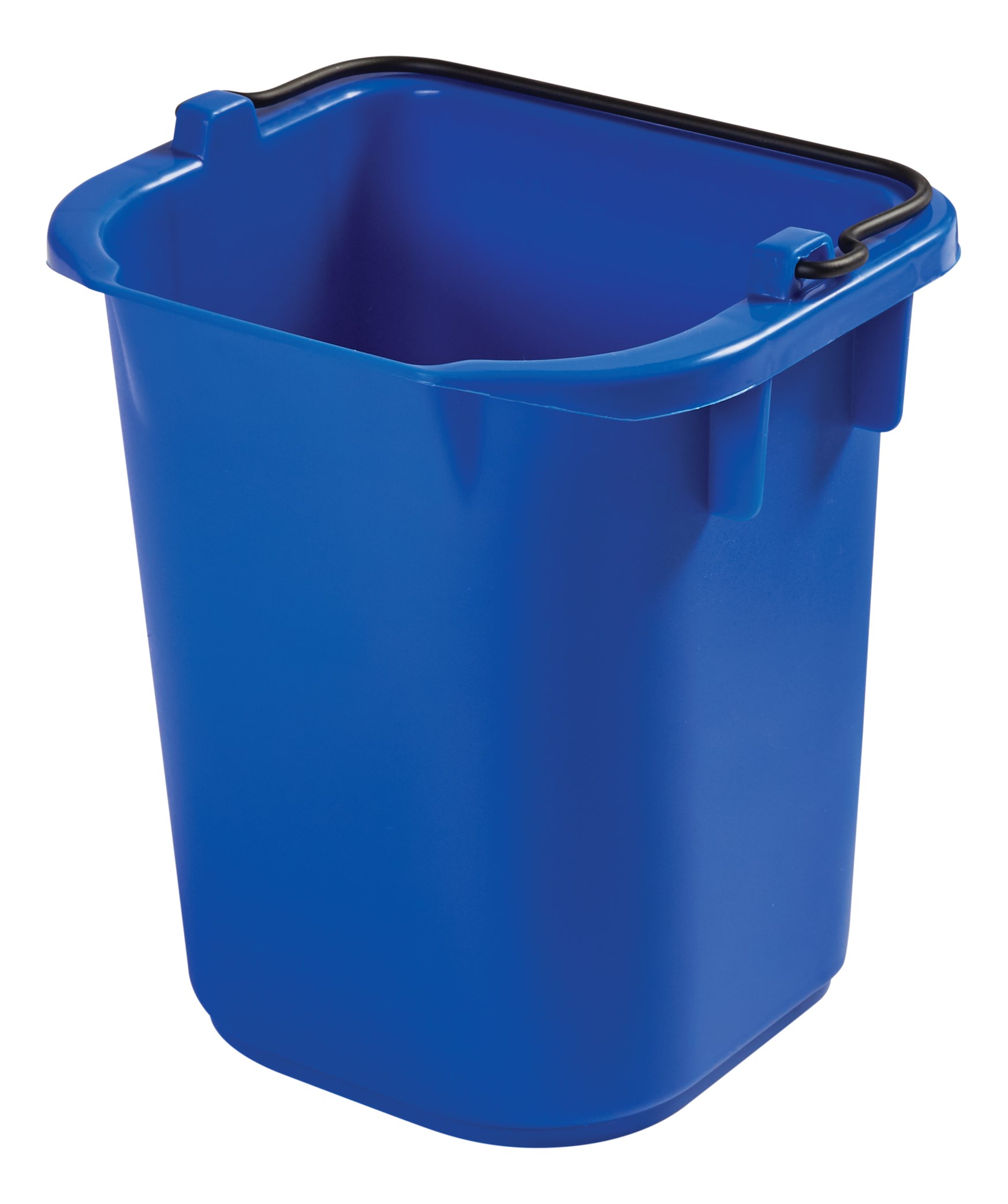 The 5-Quart Pail for Cleaning Carts provides a quick and easy way to clean in tight places.