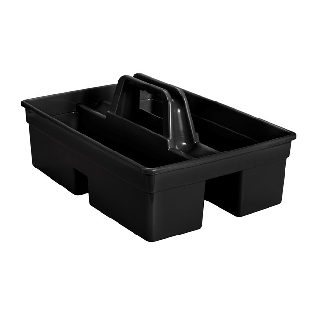 The Divided Carry Caddy is an all-purpose caddy designed for carrying tools or cleaning supplies.