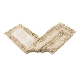 The Rubbermaid Commercial Disposable Cut-End Cotton Dust Mop is great for general cleaning.