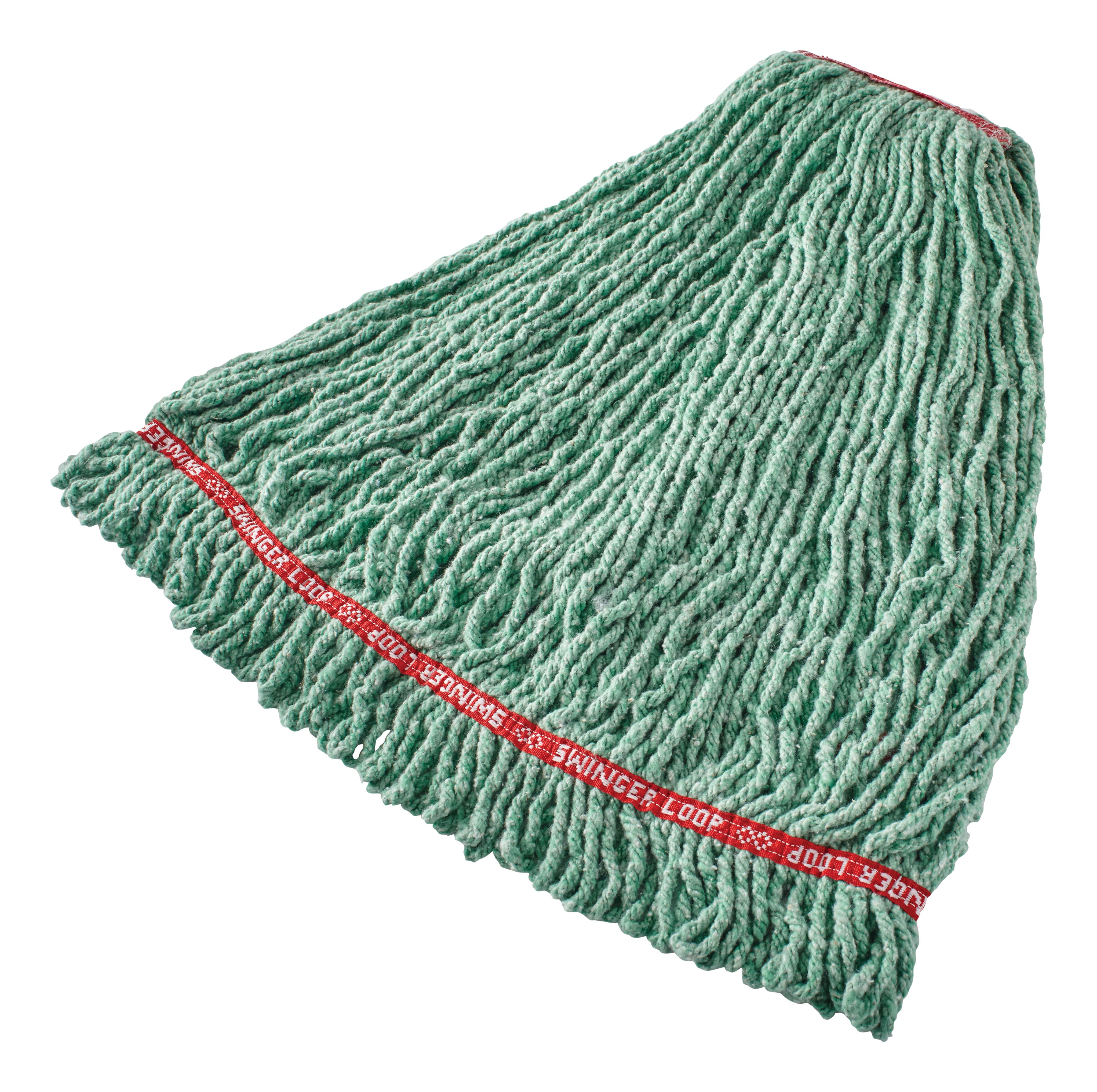 Prelaundered and preshrunk or increased mop performance after laundering.