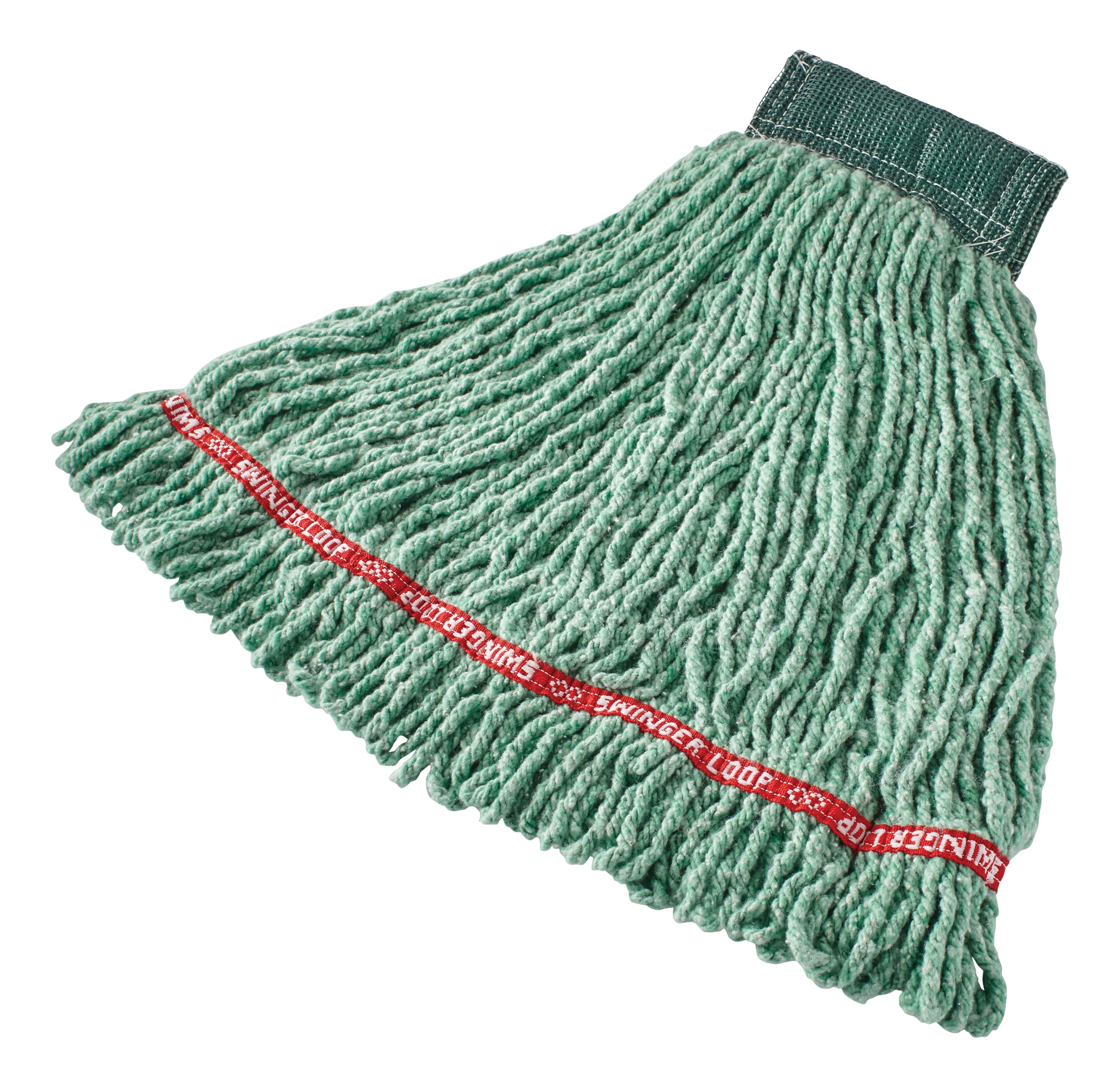 Prelaundered and preshrunk or increased mop performance after laundering.