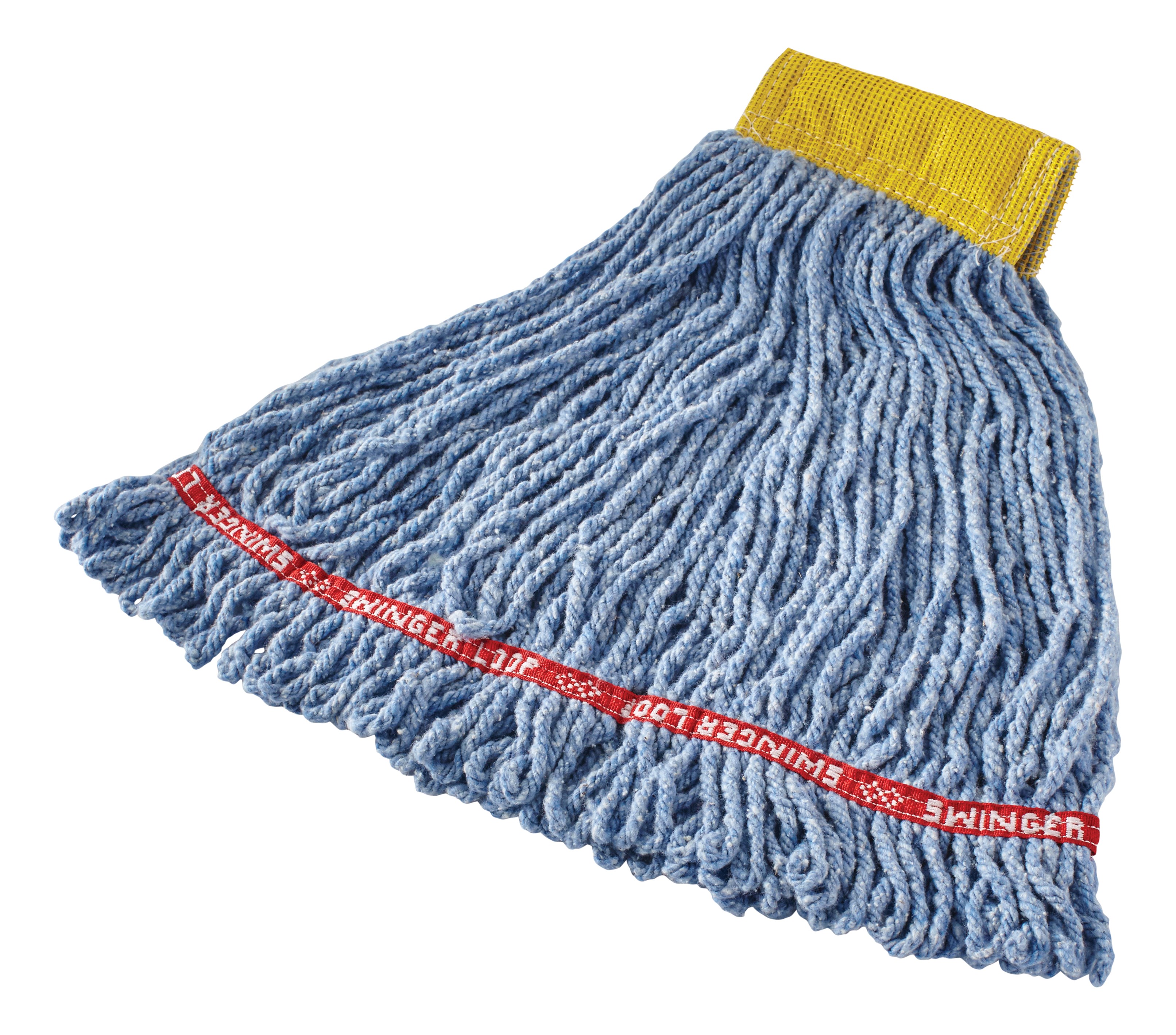 Prelaundered and preshrunk or increased mop performance after laundering.