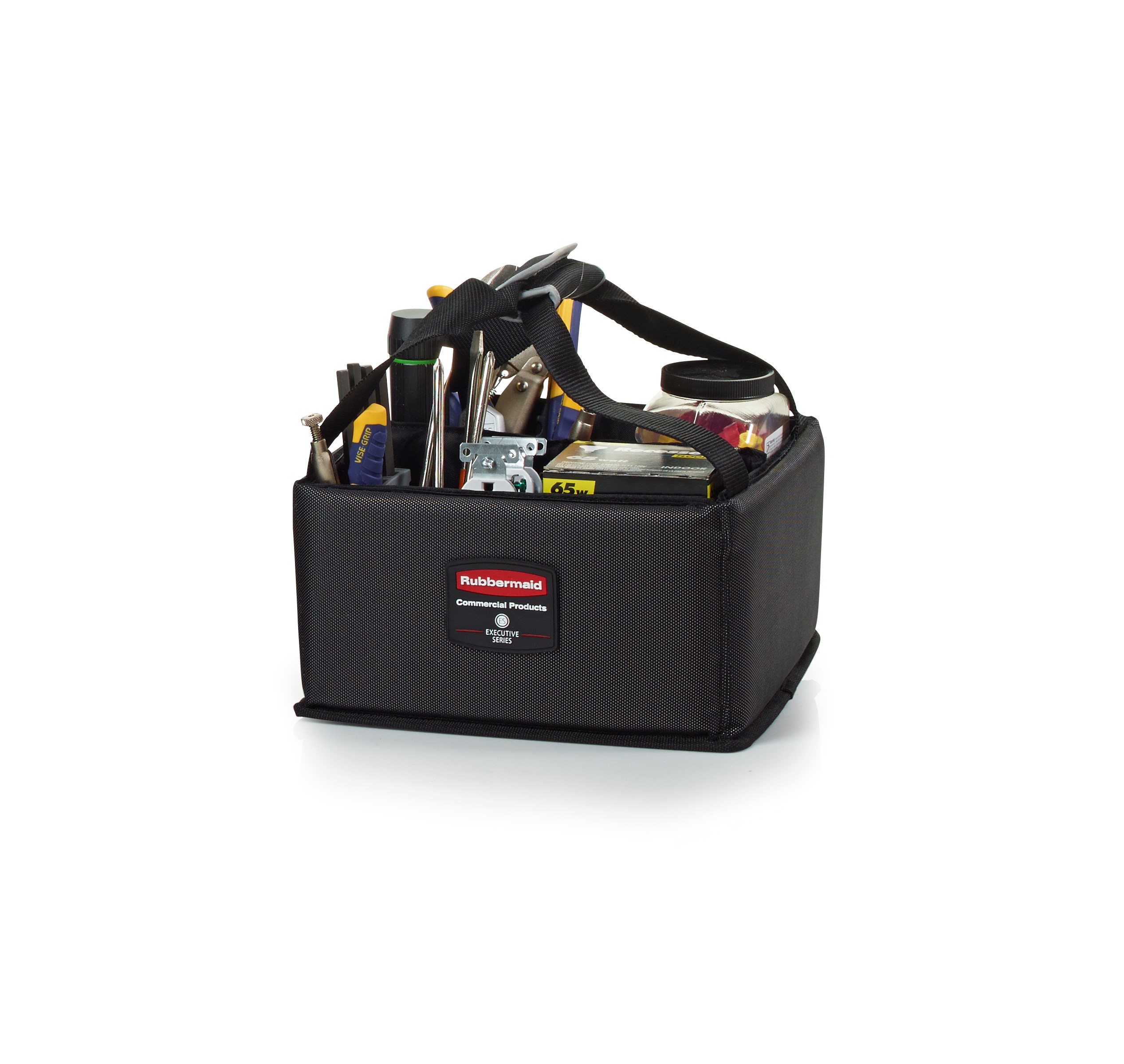 The Executive Quick Cart Caddy is great for organizing amenities with its adjustable and removable dividers.