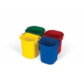 The 4-Pack of 5-Quart Pails provides a quick and easy way to clean in tight places.