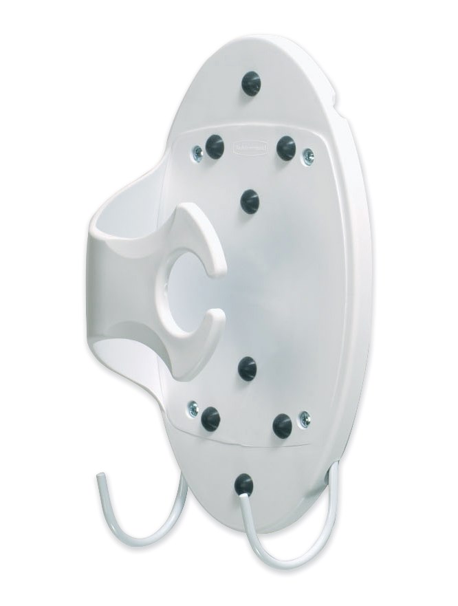 Efficiently stores iron with ironing board for guest convenience to prevent hot iron damage.