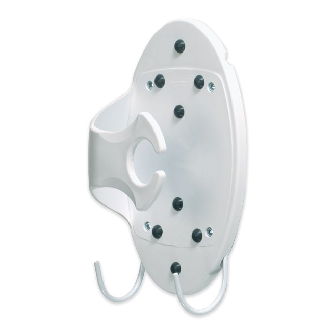 Efficiently stores iron with ironing board for guest convenience to prevent hot iron damage.