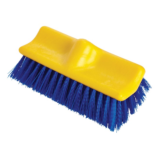 Synthetic Fiber Scrub Brush, Blue Synthetic Bristles, 10 Synthetic Fiber Scrub Brush, Blue Synthetic Bristles, 10