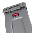 The Rubbermaid Commercial Slim Jim® containers with venting channels offer uncompromised performance in constrained spaces.