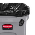 The Rubbermaid Commercial Slim Jim® containers with venting channels offer uncompromised performance in constrained spaces.
