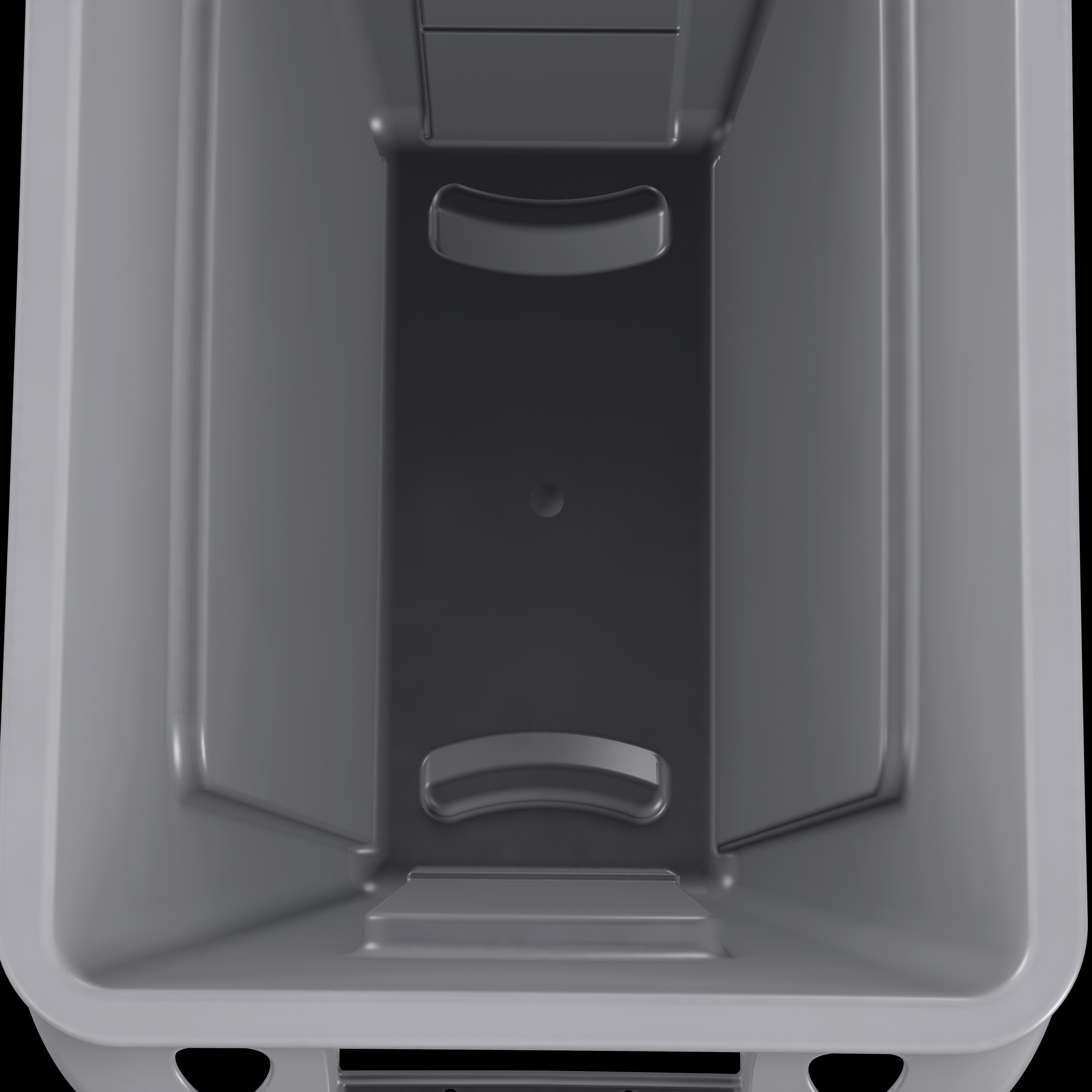 The Rubbermaid Commercial Slim Jim® containers with venting channels offer uncompromised performance in constrained spaces.