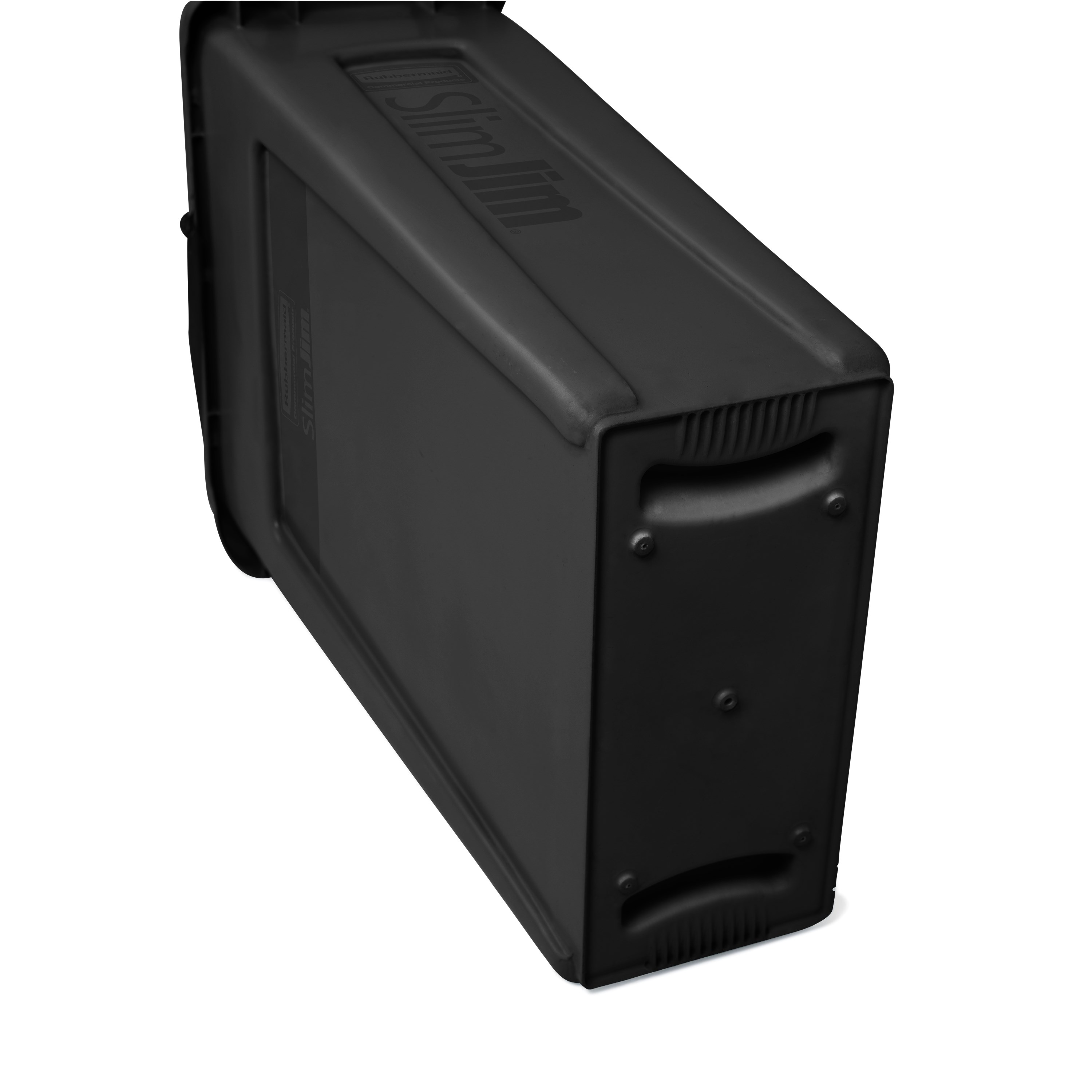 The Rubbermaid Commercial Slim Jim® containers with venting channels offer uncompromised performance in constrained spaces.