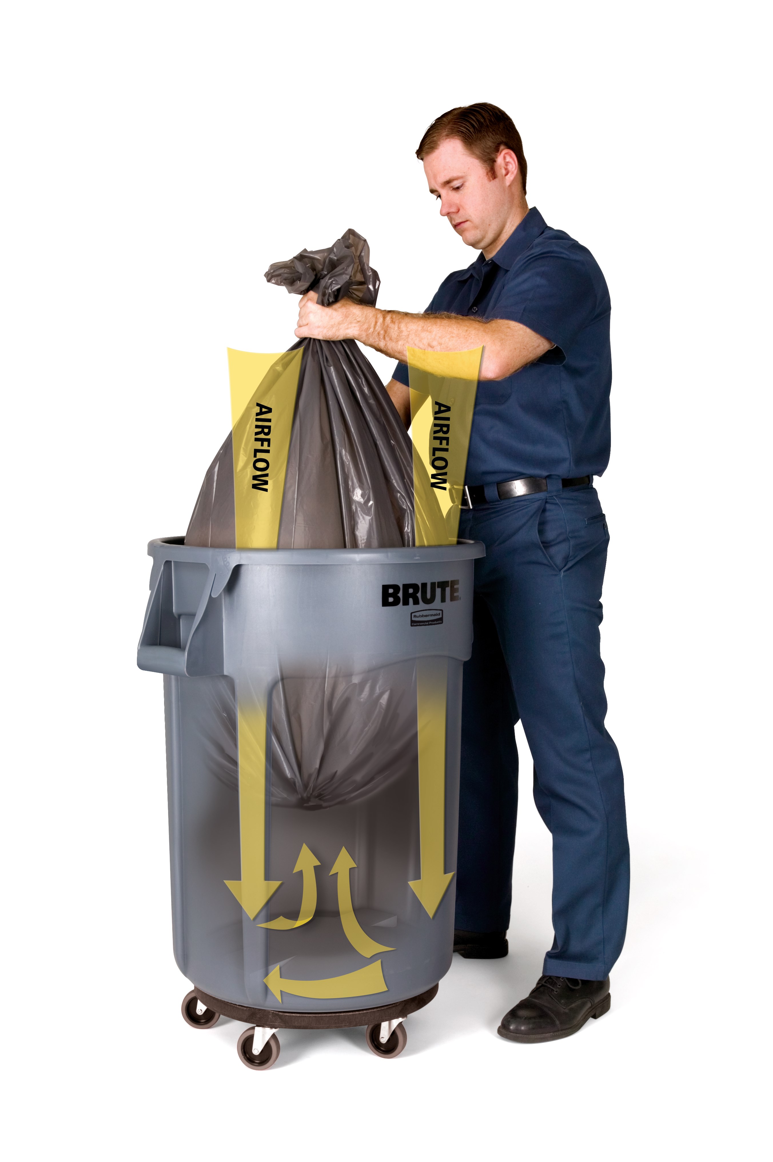 Innovative venting channels make lifting out liners up to 50% easier, improving productivity and reducing the risk of injury.