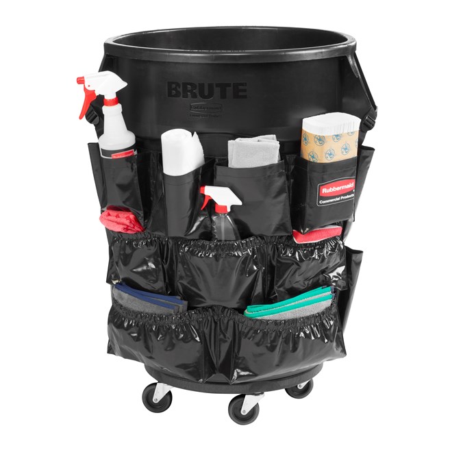 The Rubbermaid Commercial BRUTE® Dolly provides easy mobility and maneuverability when collecting and transporting heavy loads.