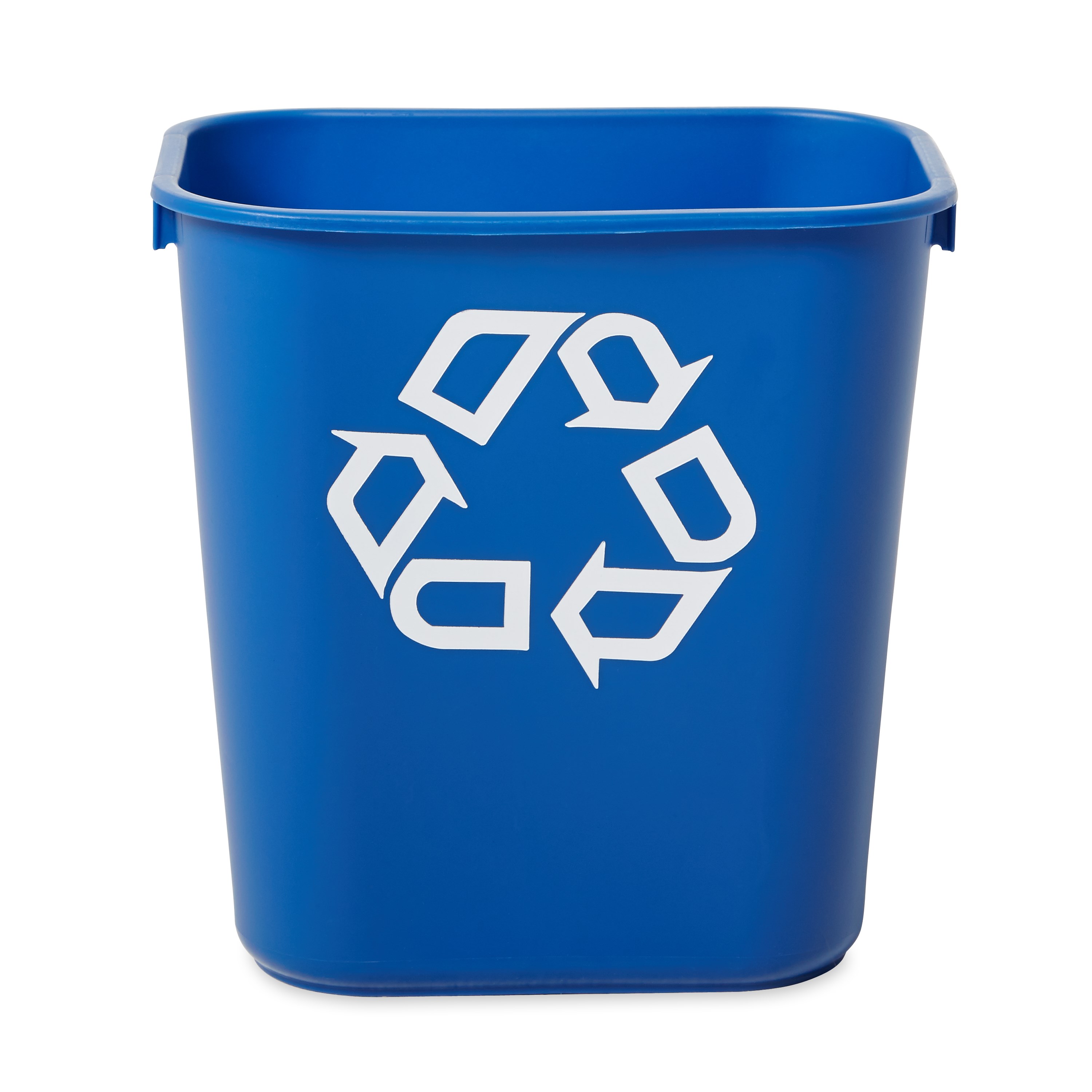 The Rubbermaid Commercial Deskside containers are space-efficient, economical, and an easy and an effective deskside recycling solution.