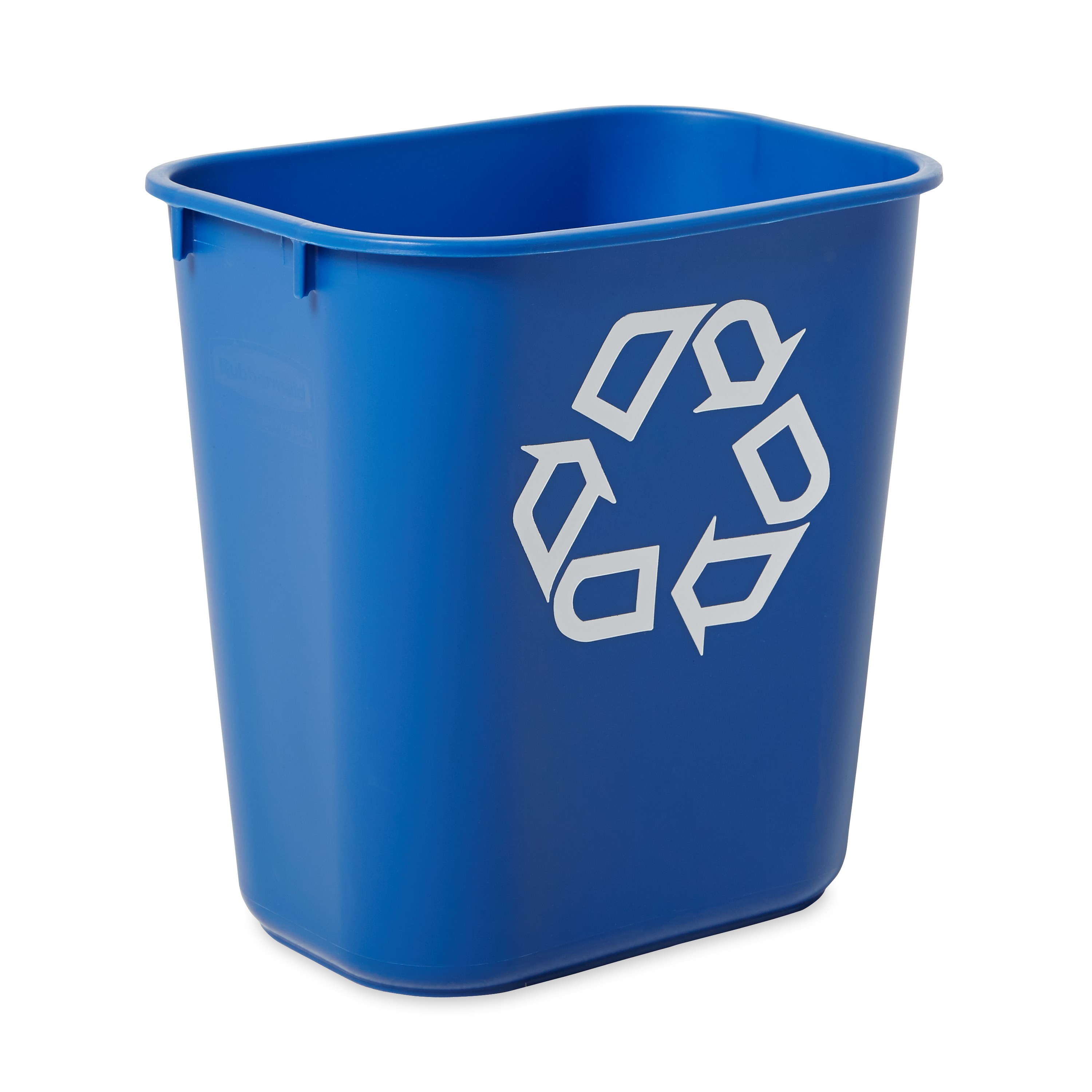 The Rubbermaid Commercial Deskside containers are space-efficient, economical, and an easy and an effective deskside recycling solution.