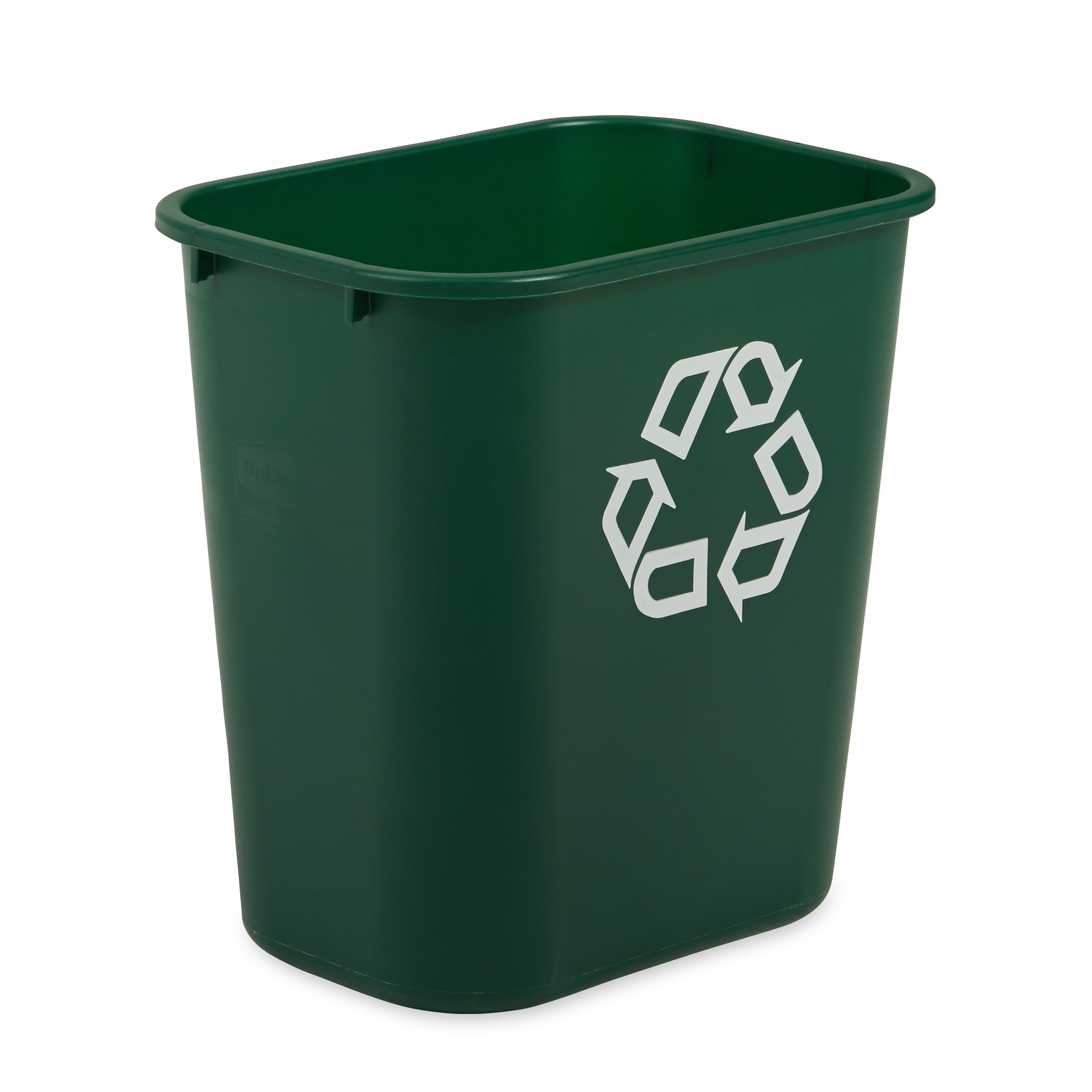 The Rubbermaid Commercial Deskside containers are space-efficient, economical, and an easy and an effective deskside recycling solution.