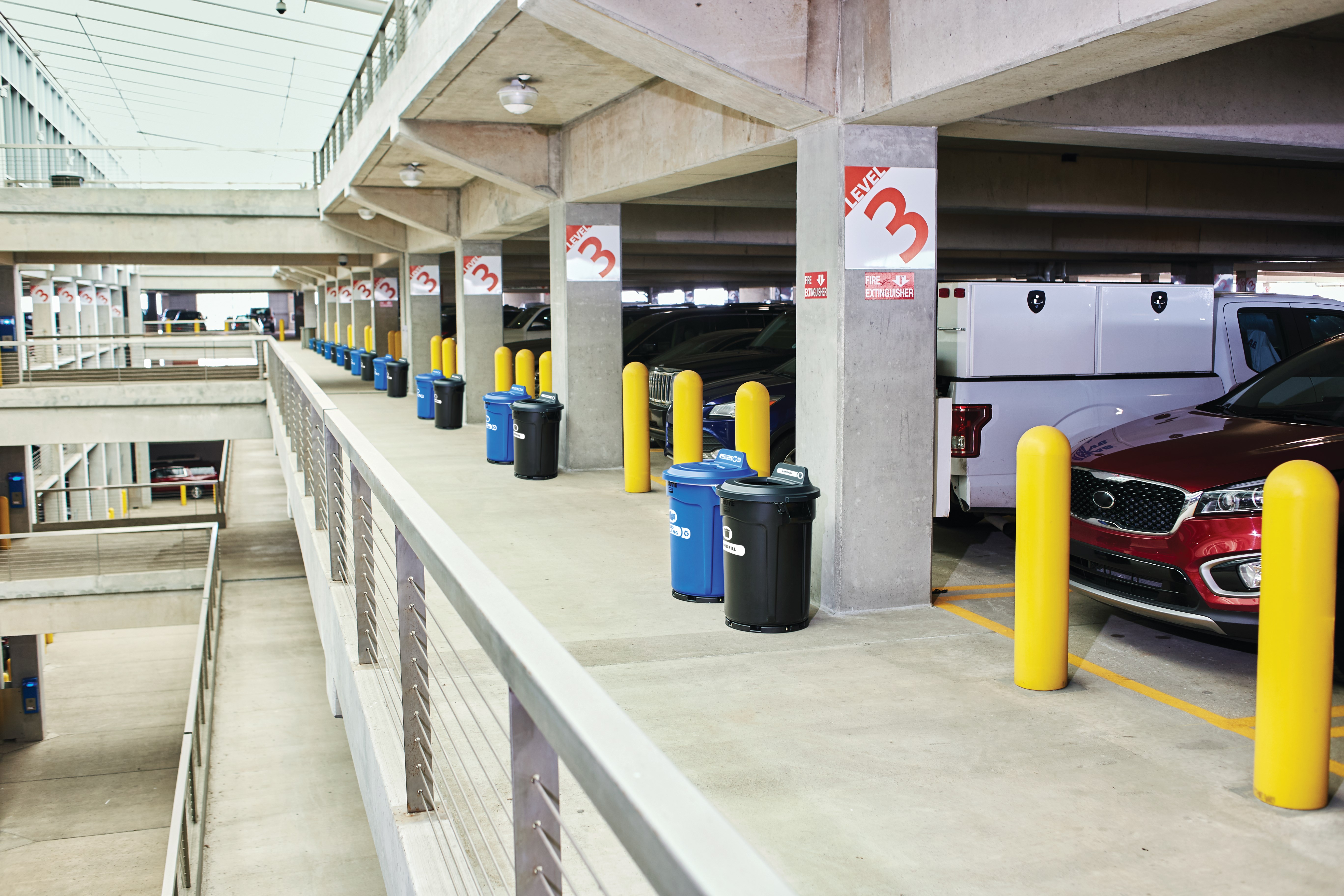 The BRUTE® Anchor secures BRUTE containers to concrete surfaces for a lifetime of use. The structural foam base fits any 20, 32, 44, and 55-gallon BRUTE container and is guaranteed to never fade, rust, chip, dent or peel.