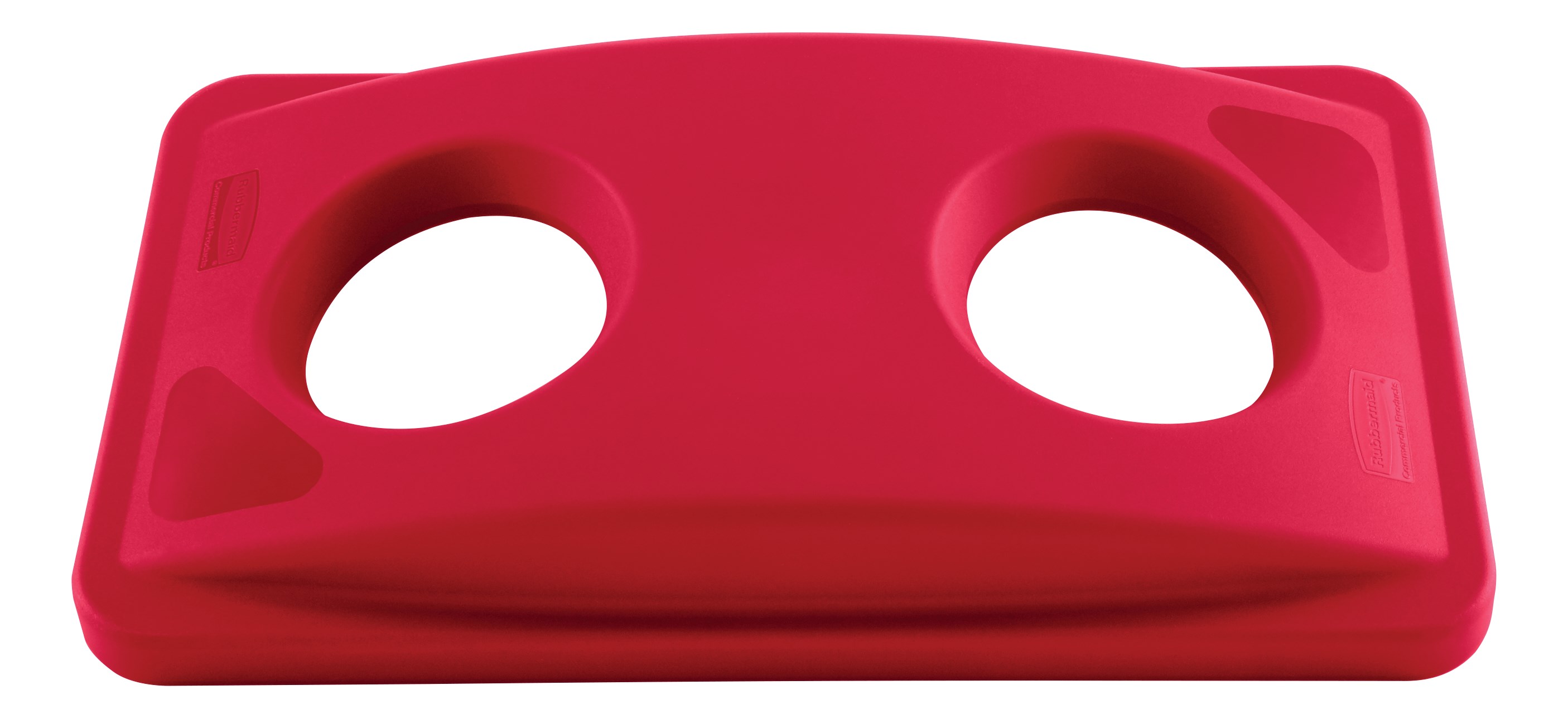 Slim Jim® Recycling Lids facilitate waste and recycling sortation with interchangeable, color-coded tops.