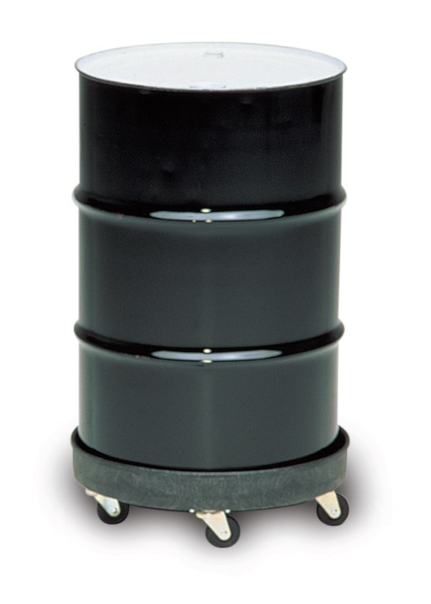 Rubbermaid Commercial Universal Drum Dolly Cart（ラバーメイド業務用ユニバーサルドラムドーリーカート）は、最大500ポンドの廃棄物容器を素早く簡単に施設全体に運搬します。