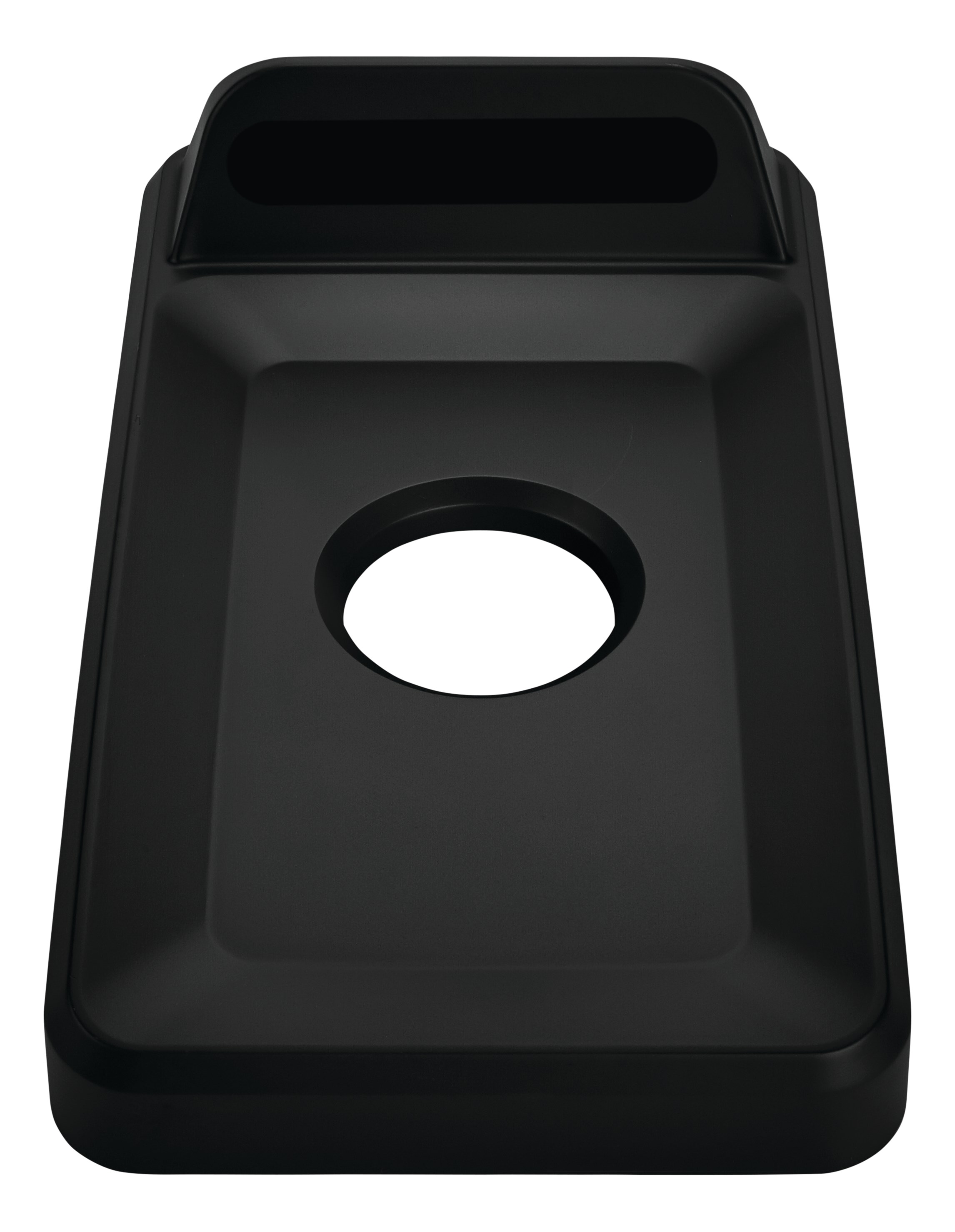 Slim Jim® recycling lids are designed to make recycling easier with consistent color-coding, lid openings and waste stream options