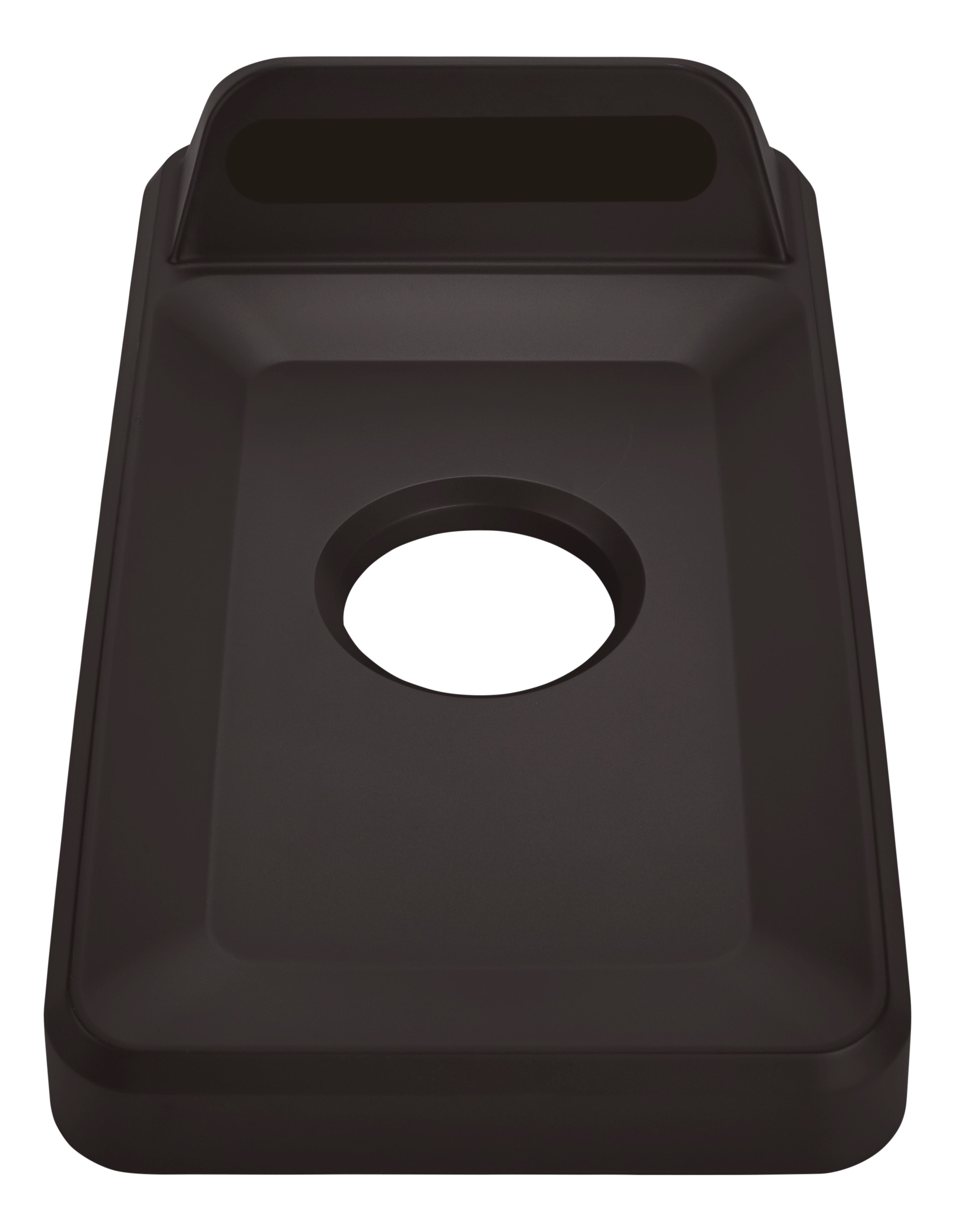 Slim Jim® recycling lids are designed to make recycling easier with consistent color-coding, lid openings and waste stream options