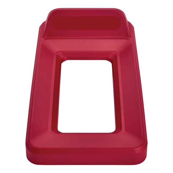 Slim Jim® recycling lids are designed to make recycling easier with consistent color-coding, lid openings and waste stream options