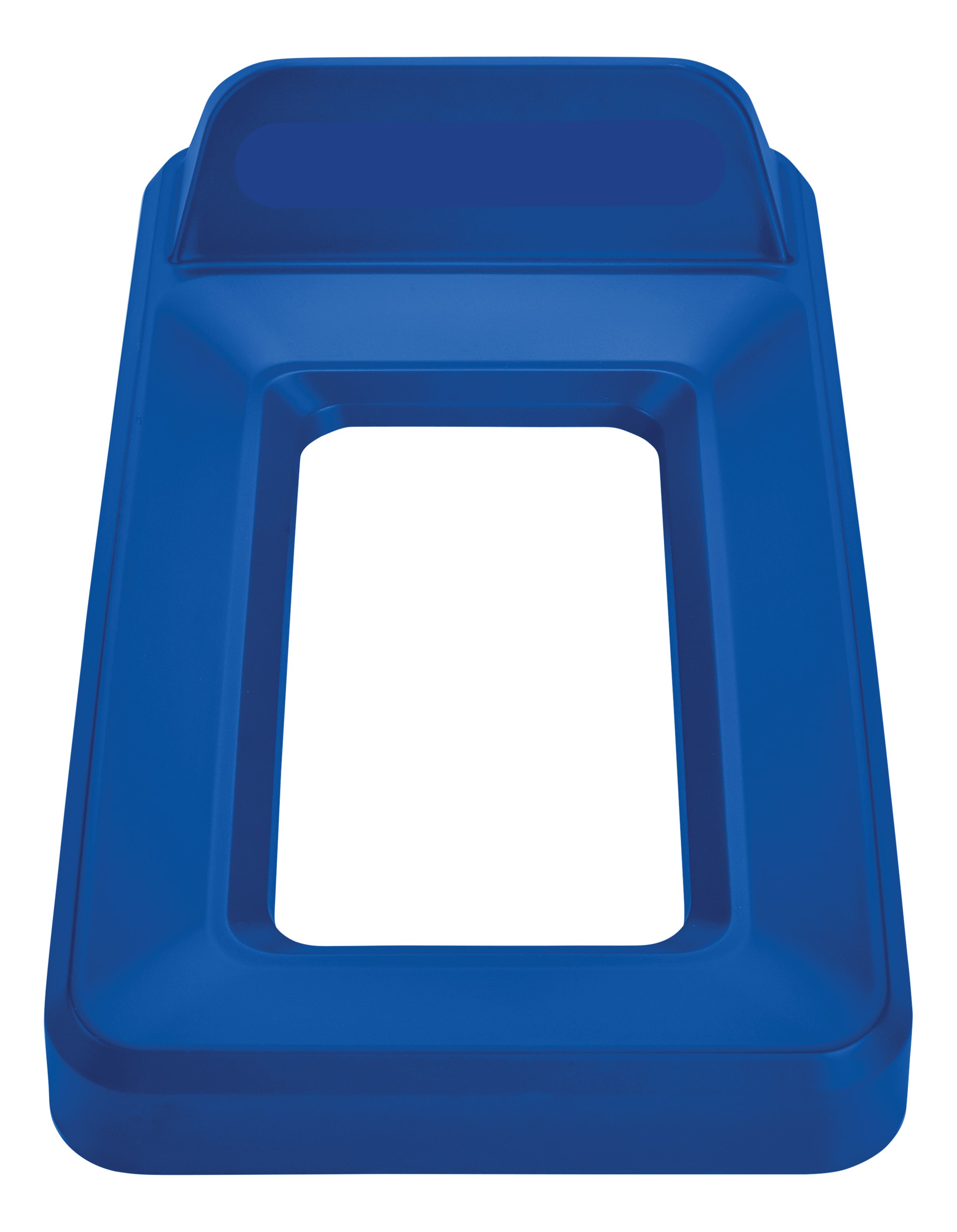 Slim Jim® recycling lids are designed to make recycling easier with consistent color-coding, lid openings and waste stream options