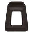 Slim Jim® recycling lids are designed to make recycling easier with consistent color-coding, lid openings and waste stream options