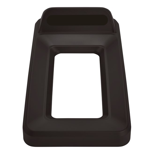 Slim Jim® recycling lids are designed to make recycling easier with consistent color-coding, lid openings and waste stream options