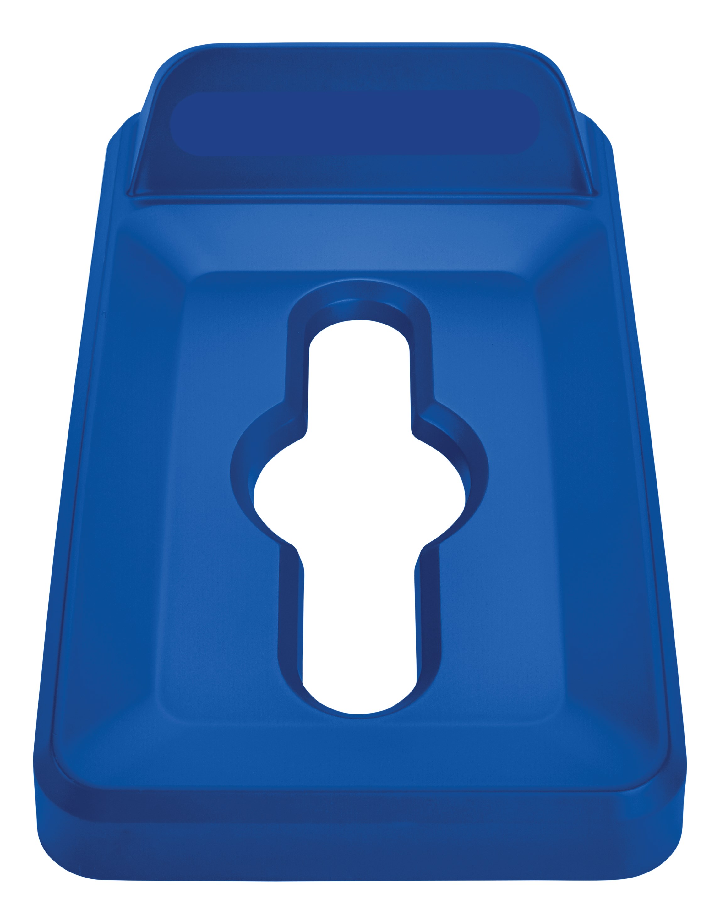 Slim Jim® recycling lids are designed to make recycling easier with consistent color-coding, lid openings and waste stream options