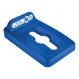 Slim Jim® recycling lids are designed to make recycling easier with consistent color-coding, lid openings and waste stream options