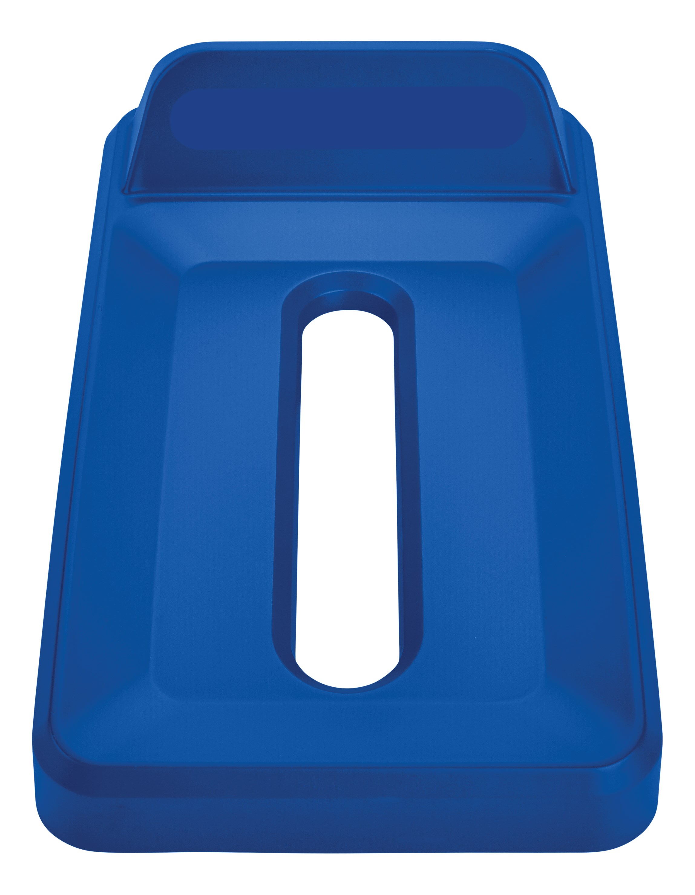 Slim Jim® recycling lids are designed to make recycling easier with consistent color-coding, lid openings and waste stream options