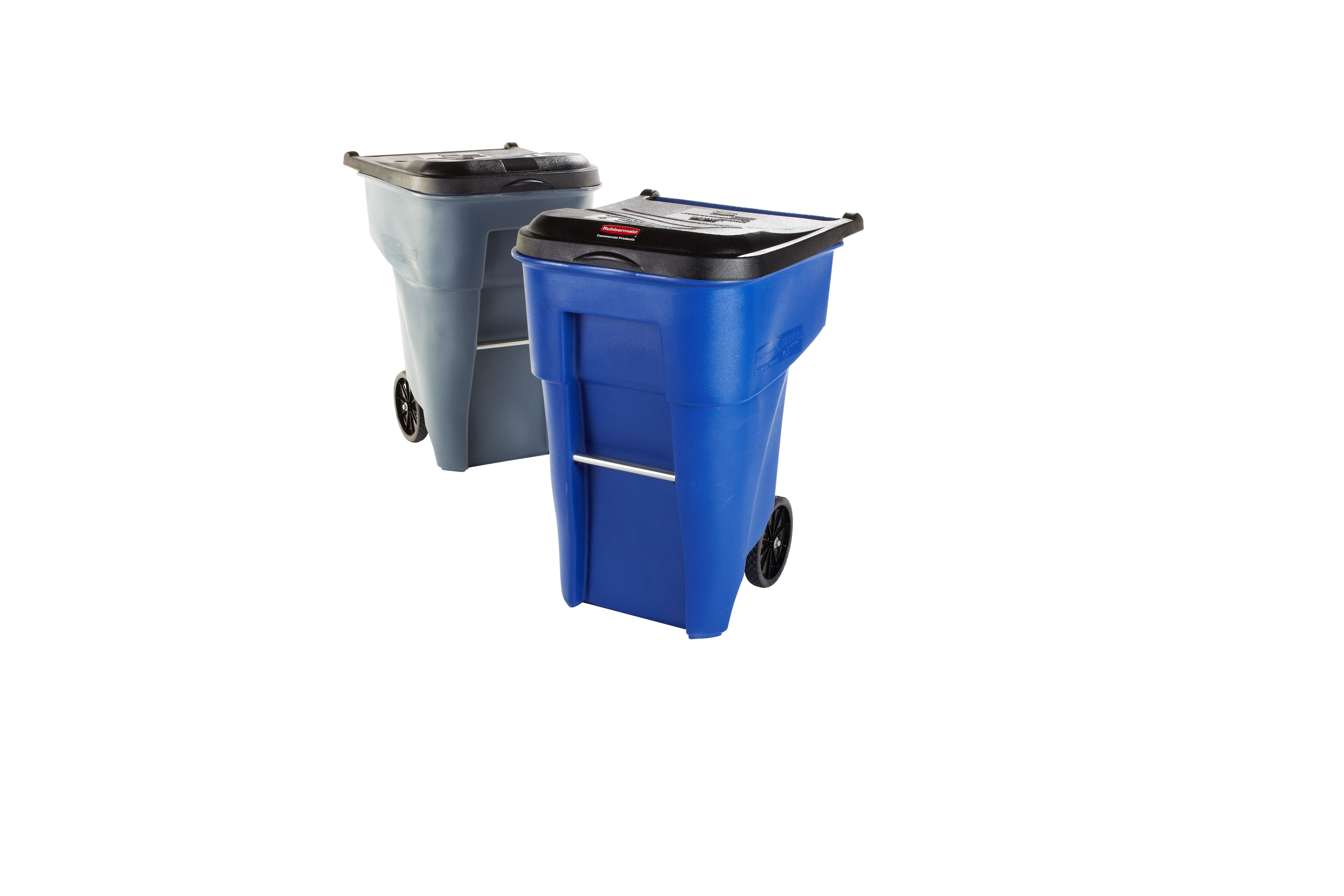 Easy mobility for material handling, general refuse, and bulk waste collection.