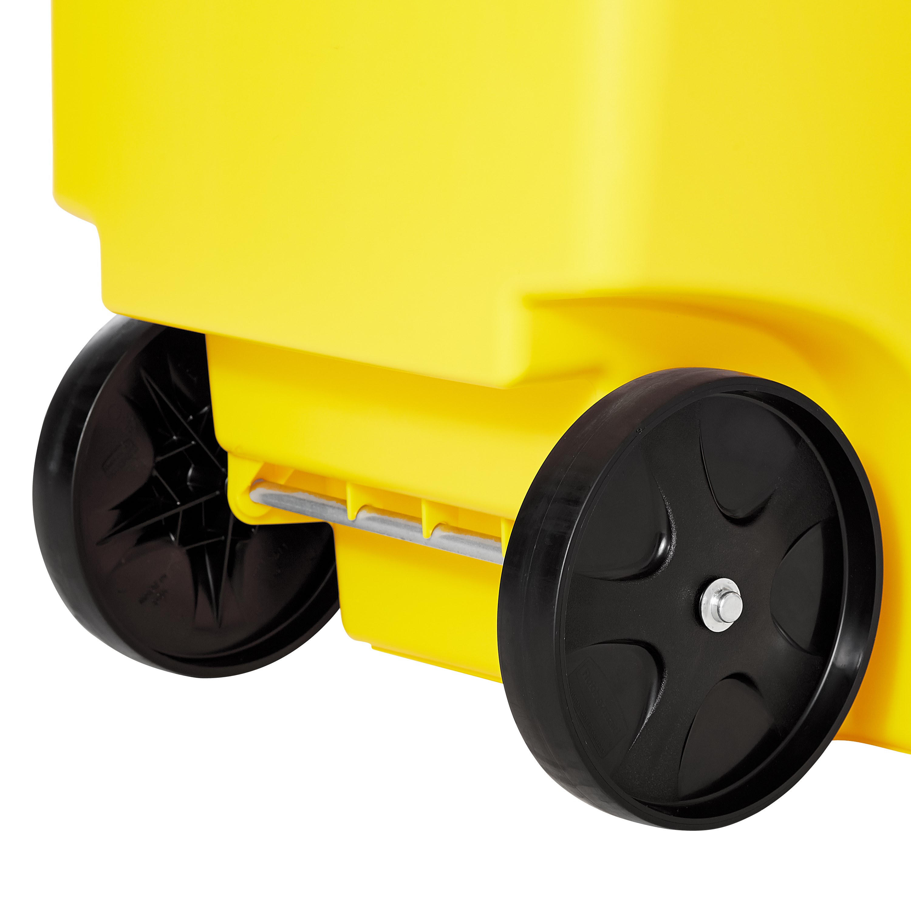 Easy mobility for material handling, general refuse, and bulk waste collection.