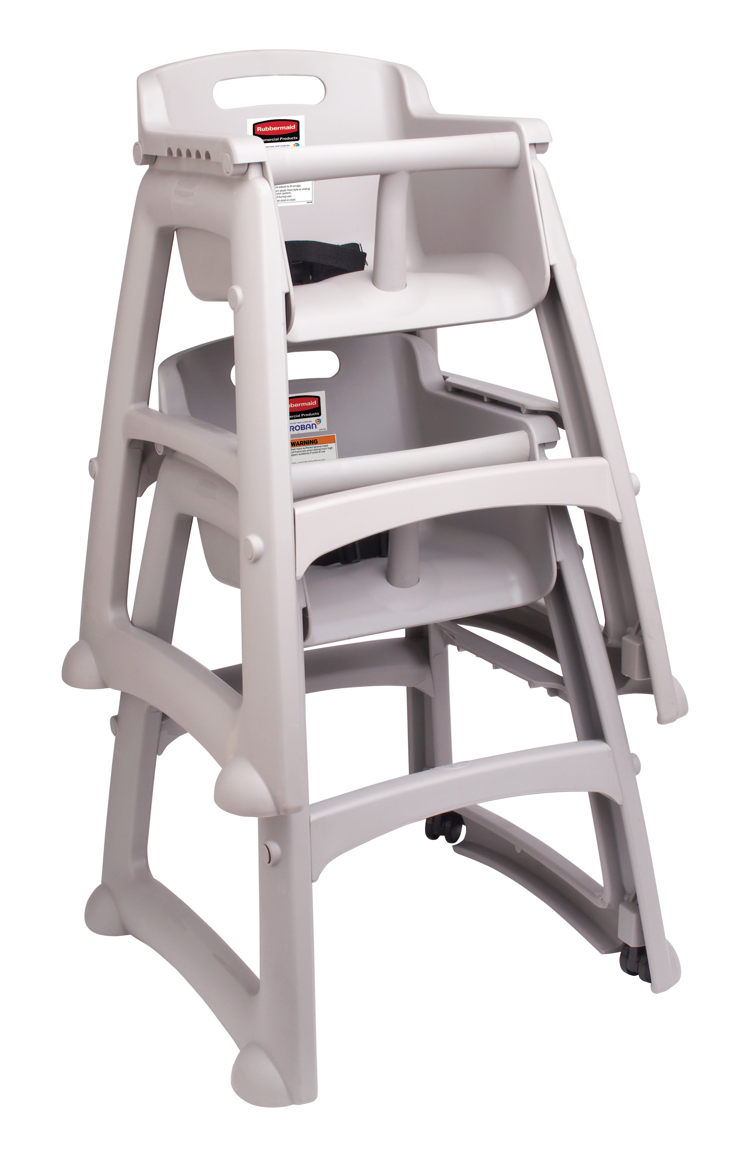 Sturdy Chair™ High Chairs make safety and cleanliness a priority for your youngest patrons. Microban® technology provides allover protection from bacteria growth that can cause odors and staining and complies with FDA standards.