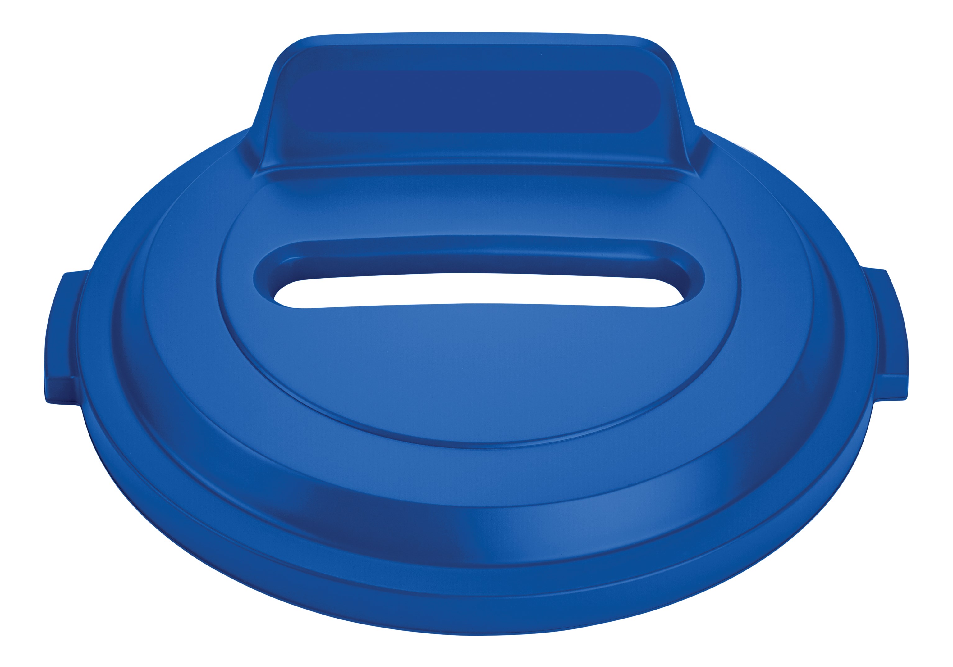 The Rubbermaid Commercial BRUTE® recycling lids are designed to make recycling easier with consistent color-coding, lid openings and waste stream options.