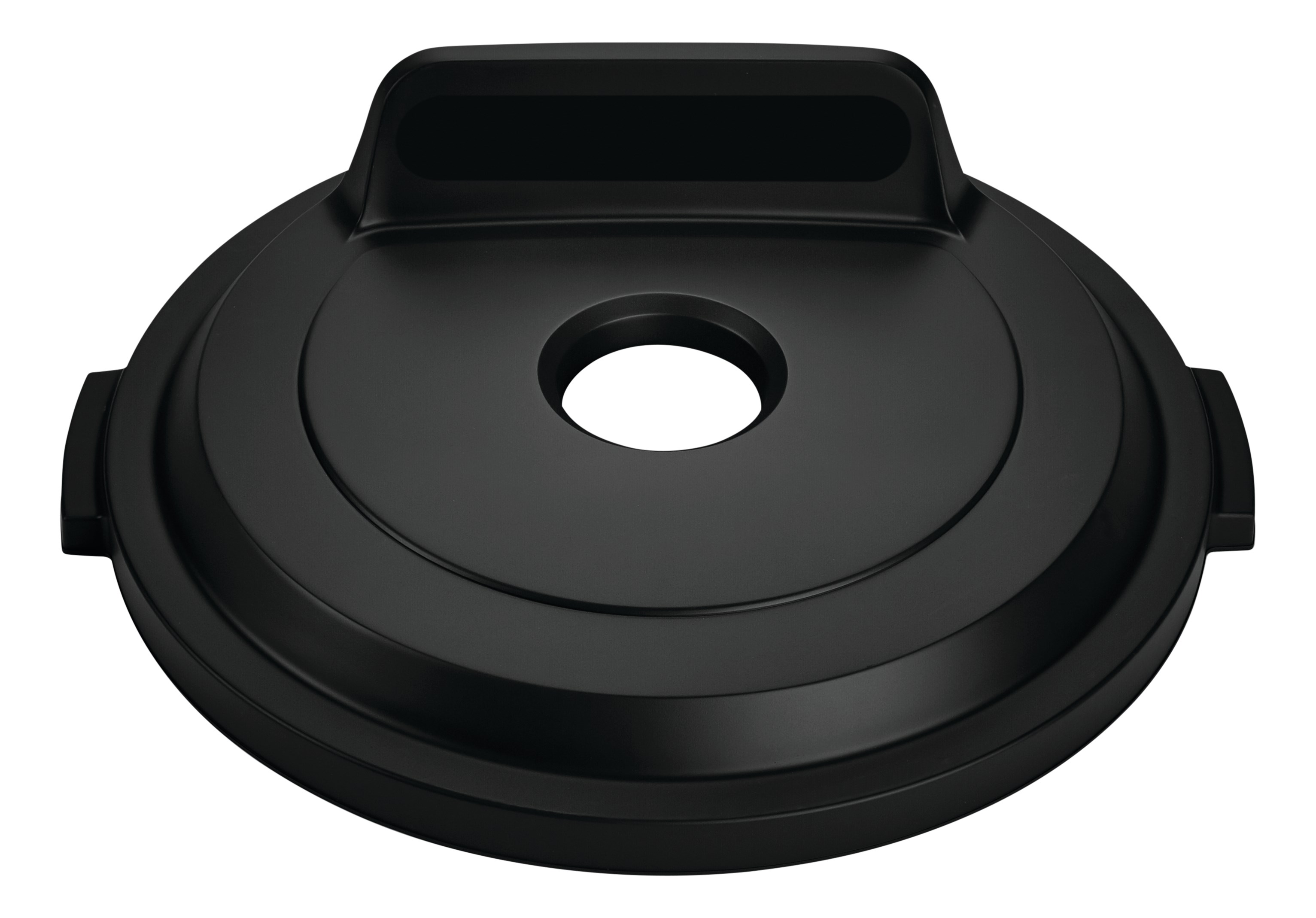 The Rubbermaid Commercial BRUTE® recycling lids are designed to make recycling easier with consistent color-coding, lid openings and waste stream options.